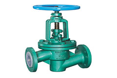 J41F46型（xíng）襯氟截止閥