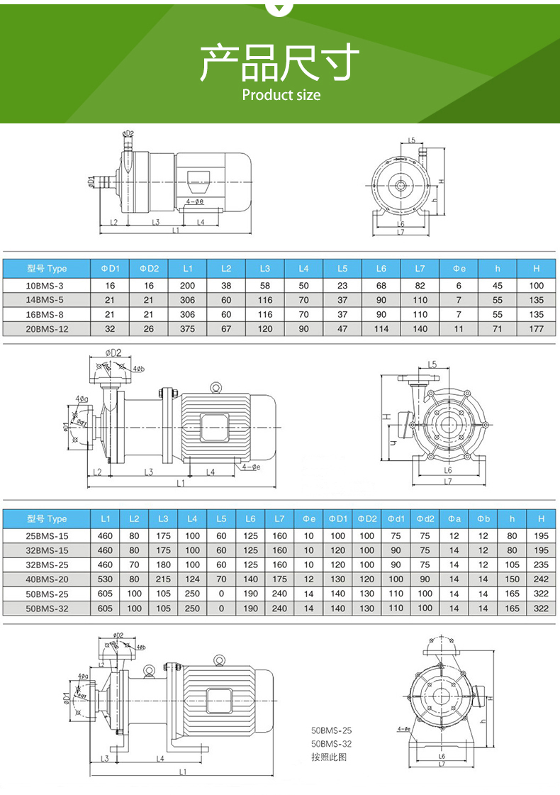 BMS型_塑料磁力泵(圖（tú）4)